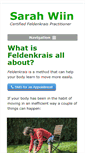Mobile Screenshot of feldenkraisperth.com