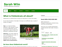 Tablet Screenshot of feldenkraisperth.com